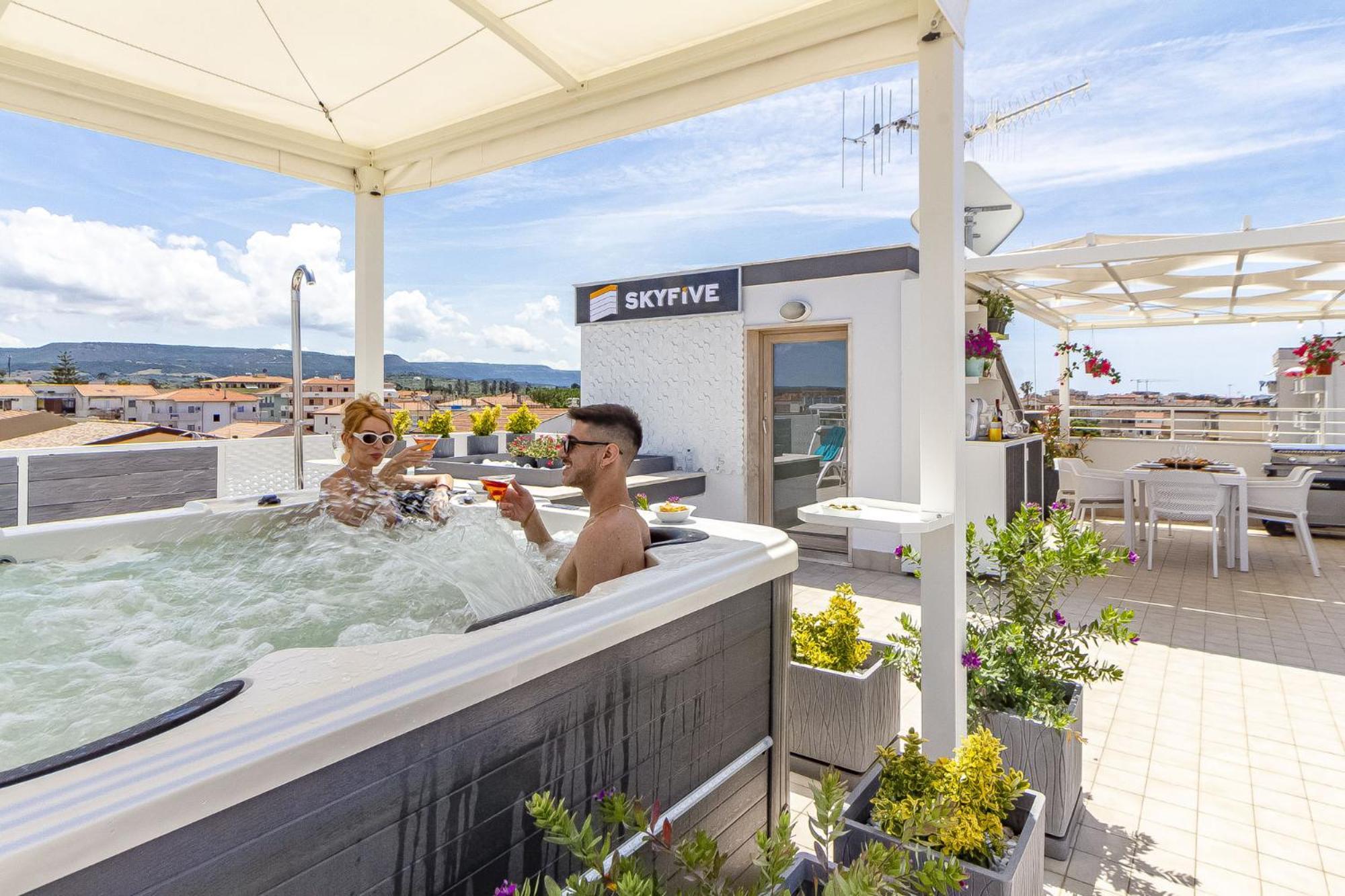 Skyfive Earth Apartment Alghero Exterior foto